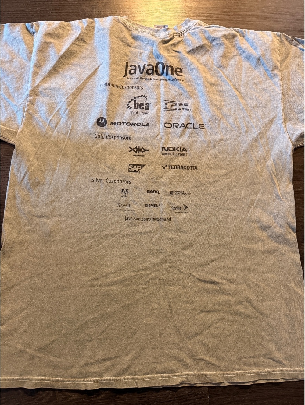 Vintage 2006 JavaOne Developer Conference T-Shirt XL - Picture 3 of 7